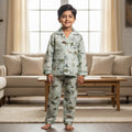 Dino Theme Cotton Nightsuit
