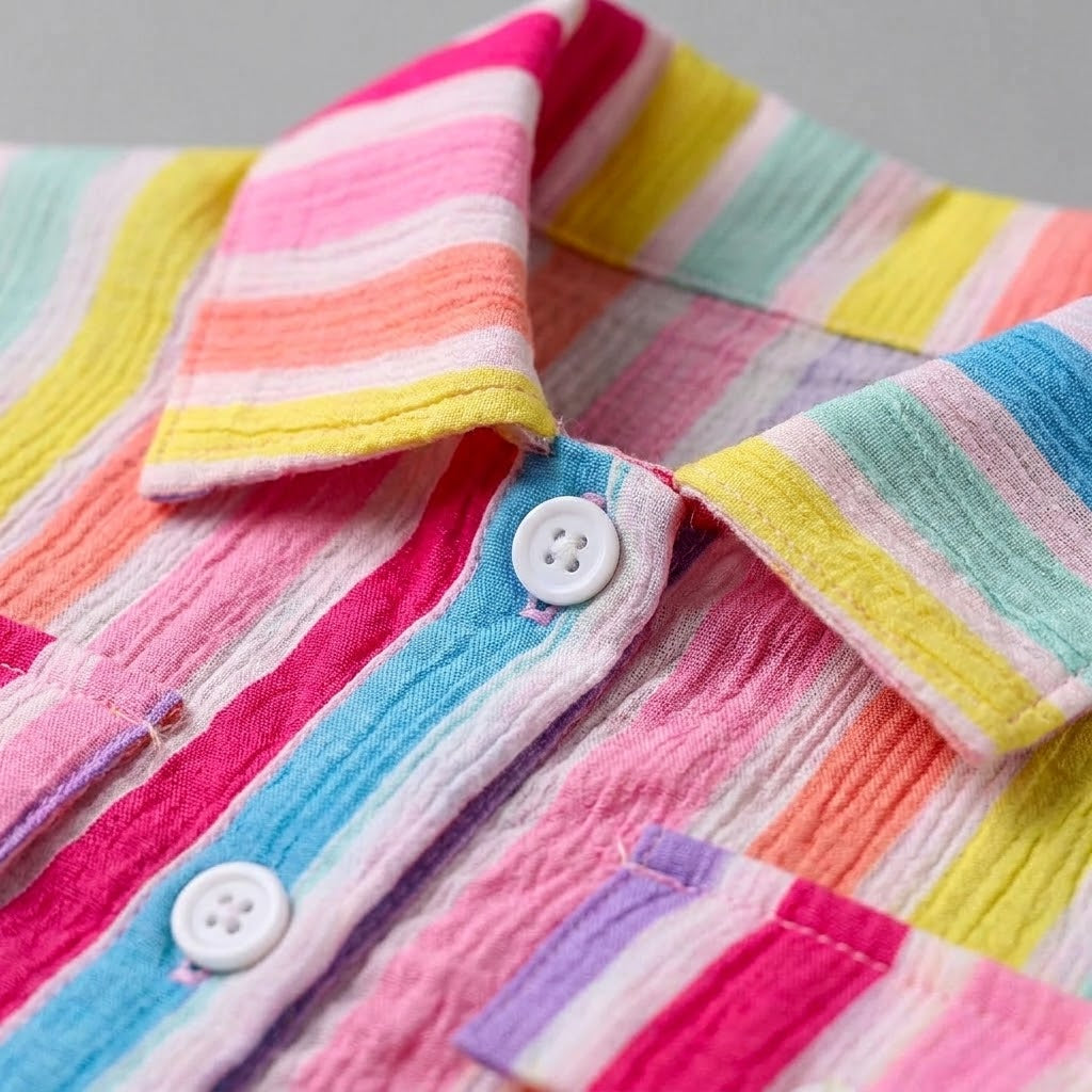 Rainbow Stripes Lounge Set