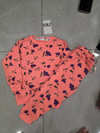 Peach Fleece Tracksuit