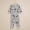 Black Glasses Fleece Tracksuit