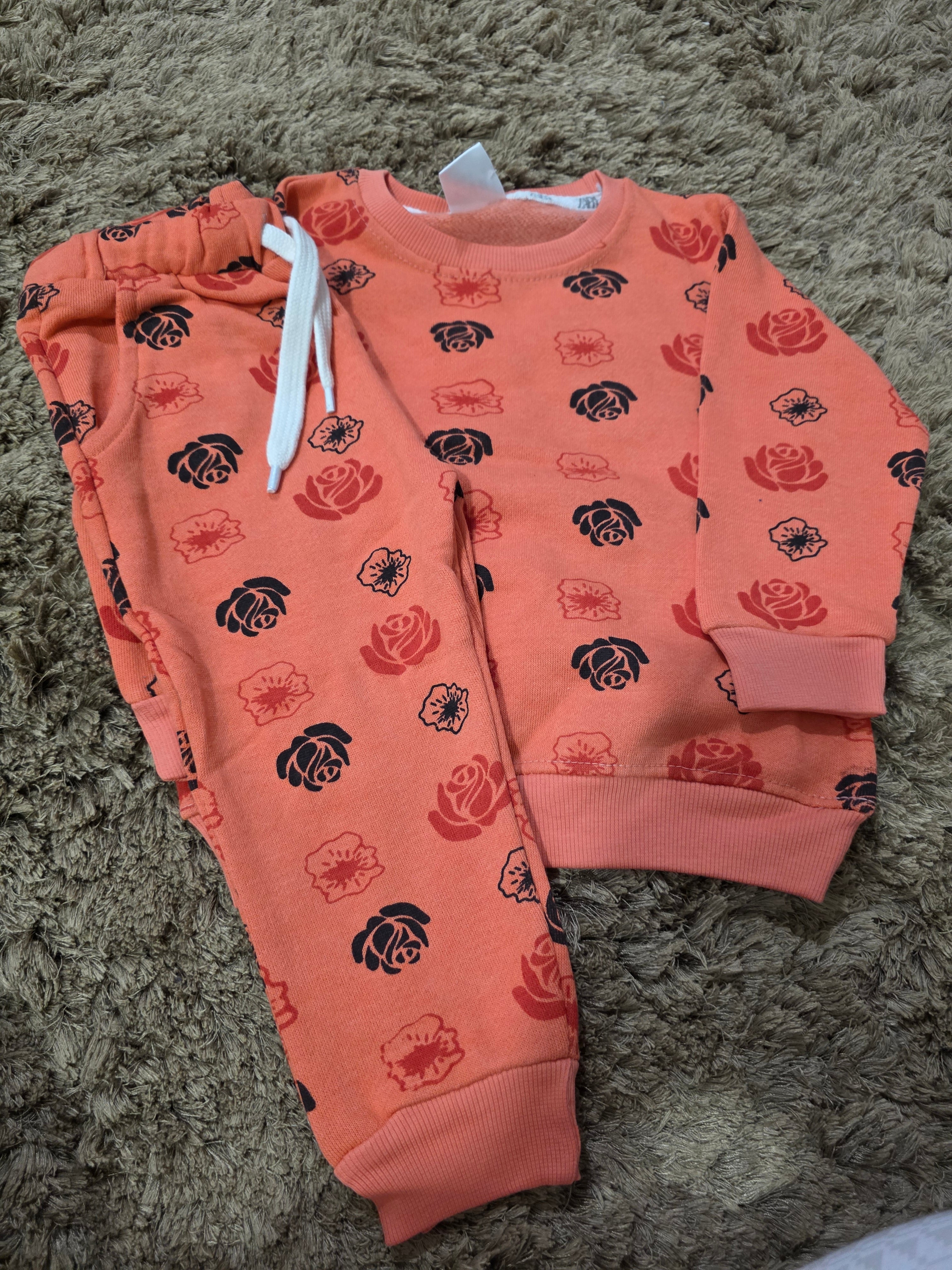 Floral tracksuit