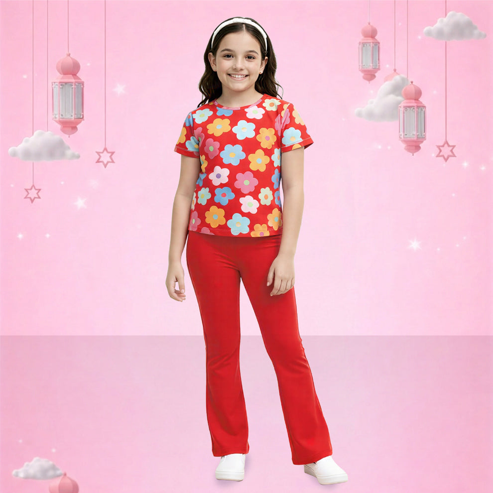 Floral Pajama Set