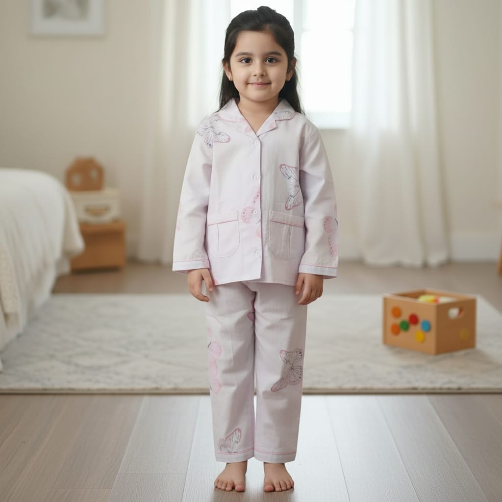 Butterfly Cotton Nightsuit