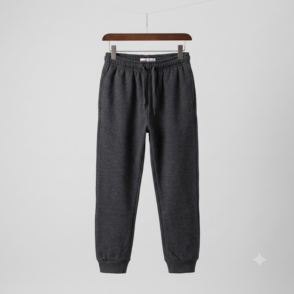 Minoti Export Charcoal Gray Fleece Trouser