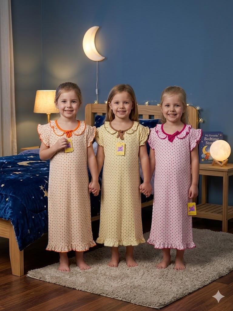 Long Floral nighties