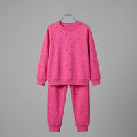 Hearts in Pink Terry Tracksuit