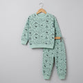 Space Green Fleece Tracksuit