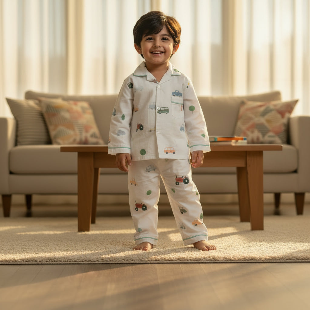 Car Cotton Nighsuit