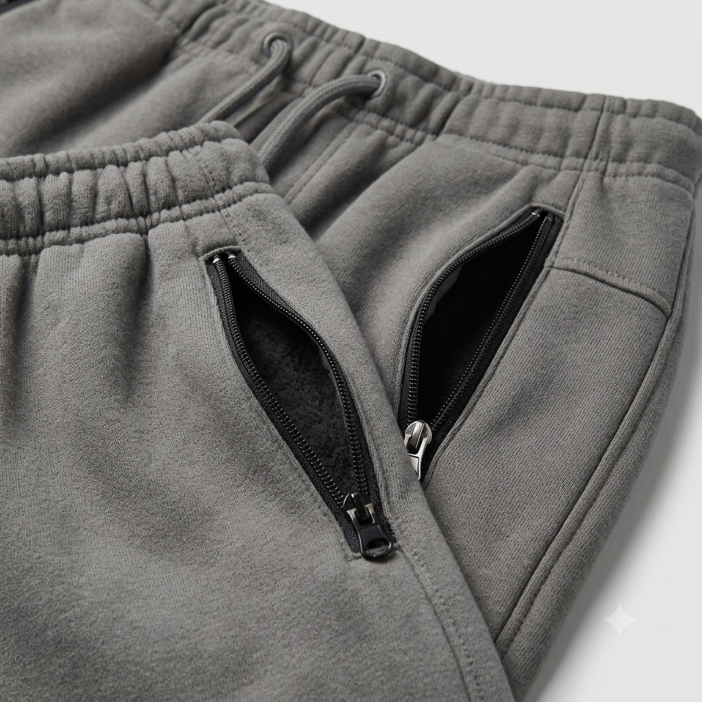 Minoti Export Green Zipper Fleece Trouser