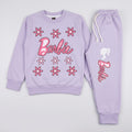 Barbie Purple Fleece Tracksuit