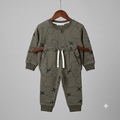 Green Plane Fleece Tracksuit
