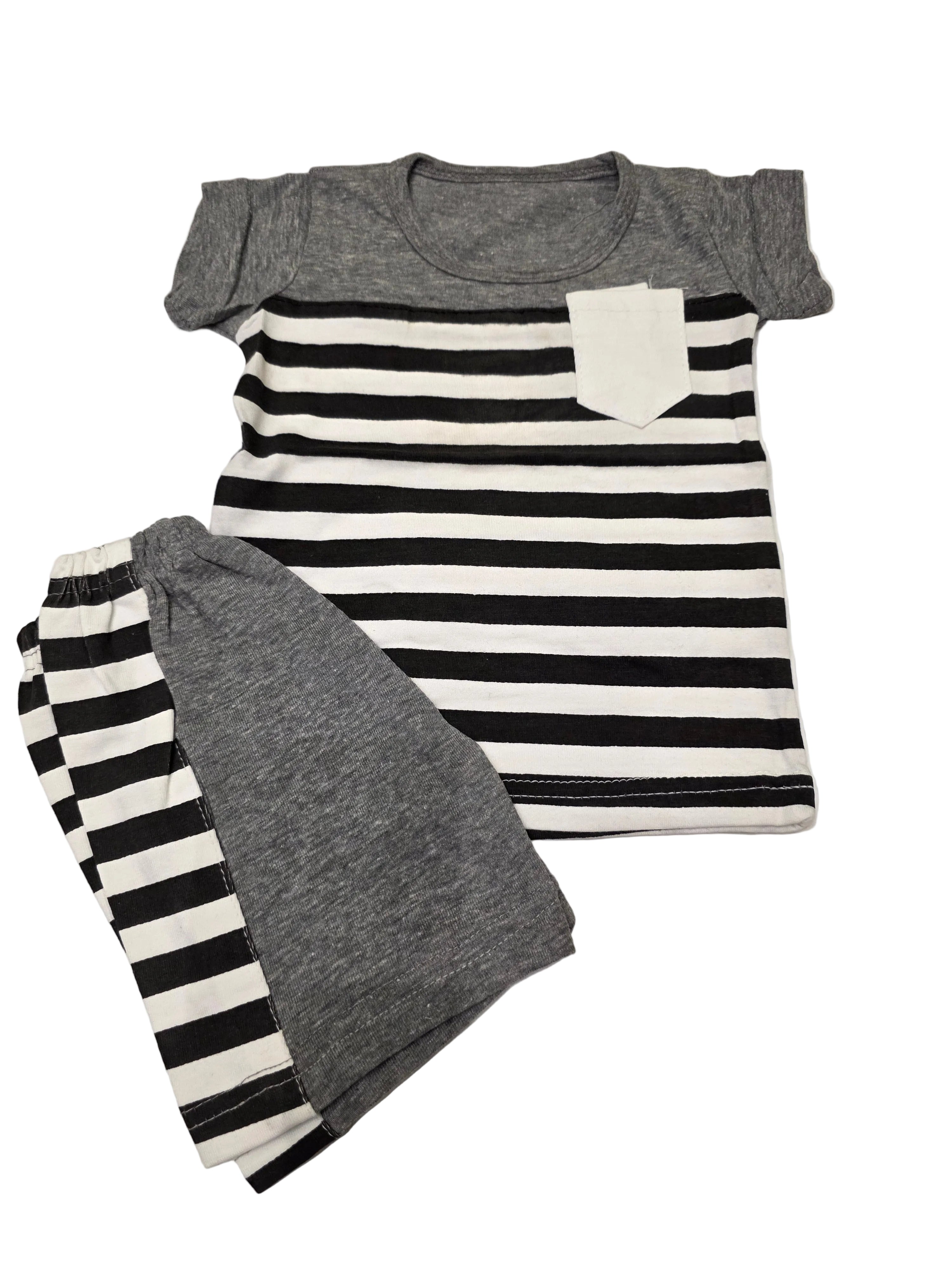 Pocket Stripes Summer Set