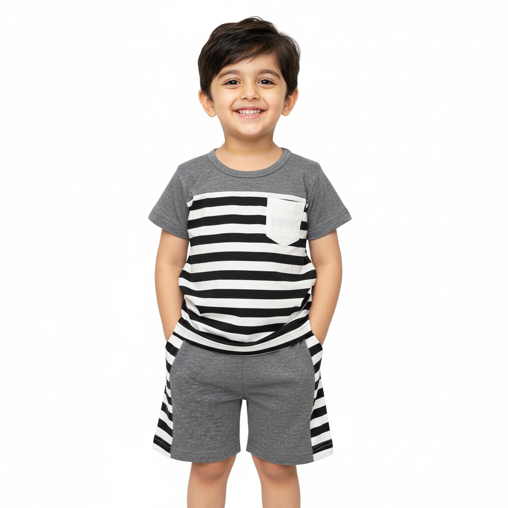 Pocket Stripes Summer Set