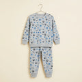Paws In  Light Gray Fleece Tracksuit