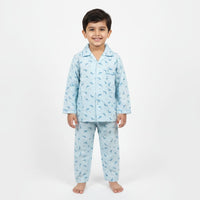 Whale Cotton Nightsuit