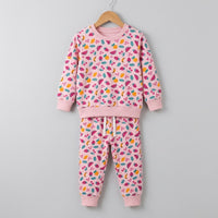 Watermelon in Pink Fleece Tracksuit