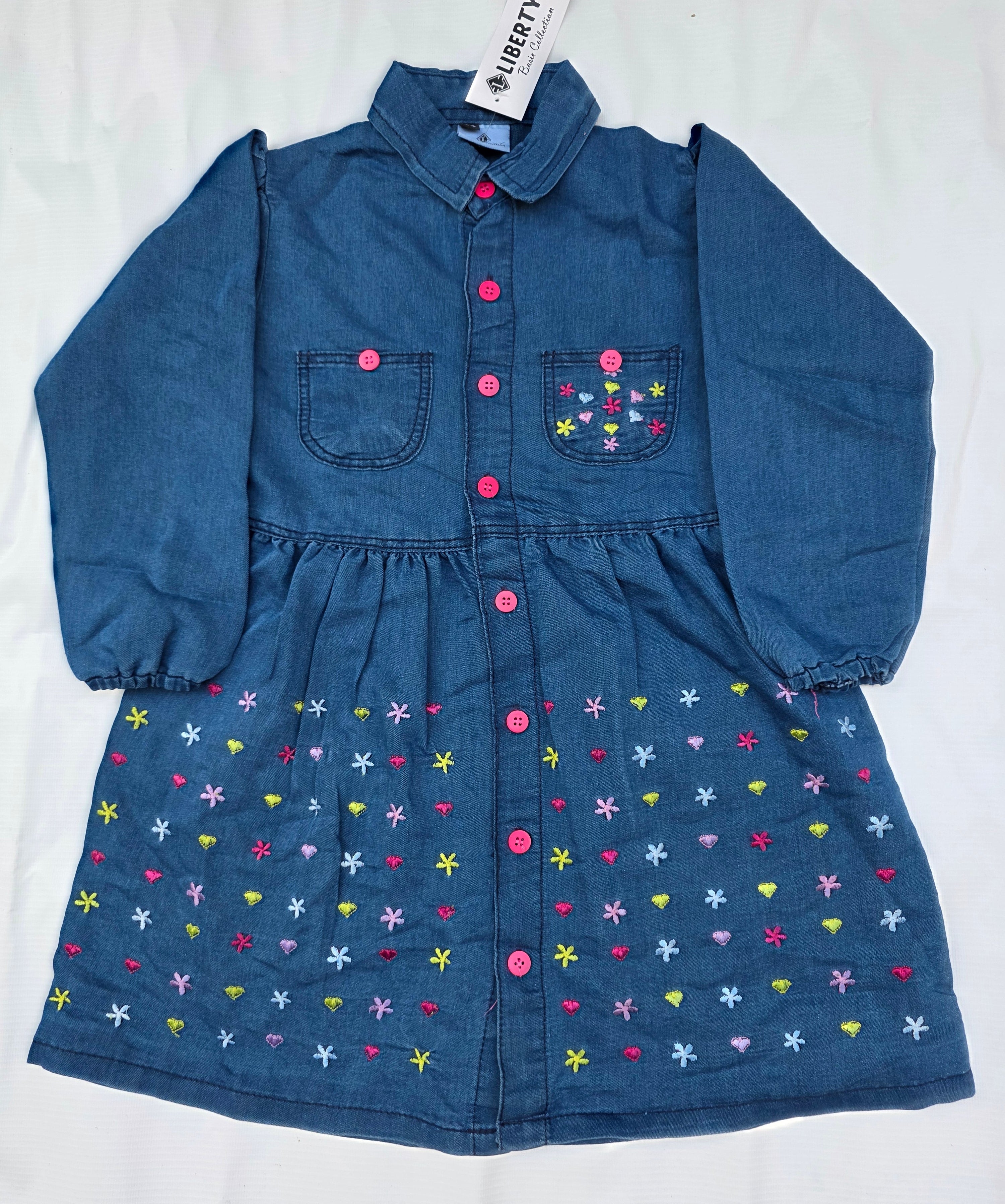 Denim frocks
