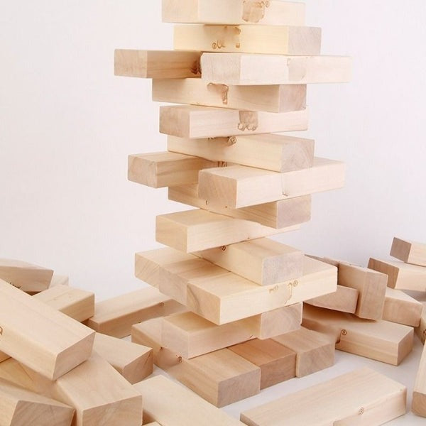 WOODEN JENGA GAME (LARGE)