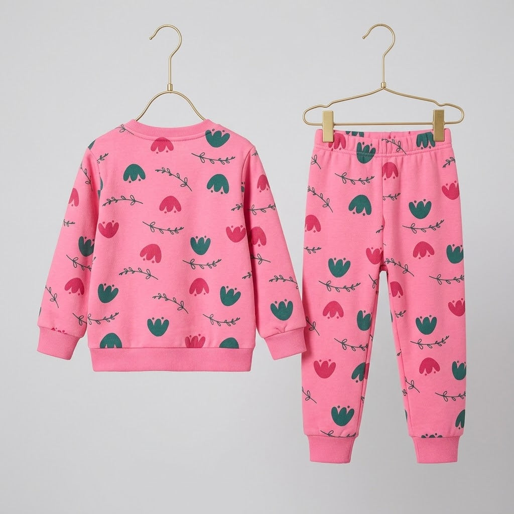 Green and Pink Tracksuit