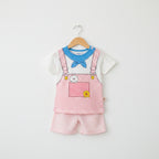 Pink Bow Style Imported Summer Set