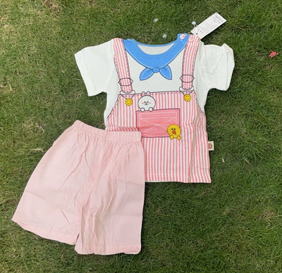 Pink bow set